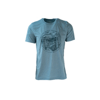 Transition Tee-Skyline Slate Blue