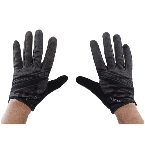 Transition PNW Gloves [Size: Medium] [Colour: Black/Grey]