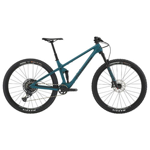 Transition Spur Carbon Bikes [Build : Carbon GX RockShox] [Size/Colour: Large Deep Sea Green]