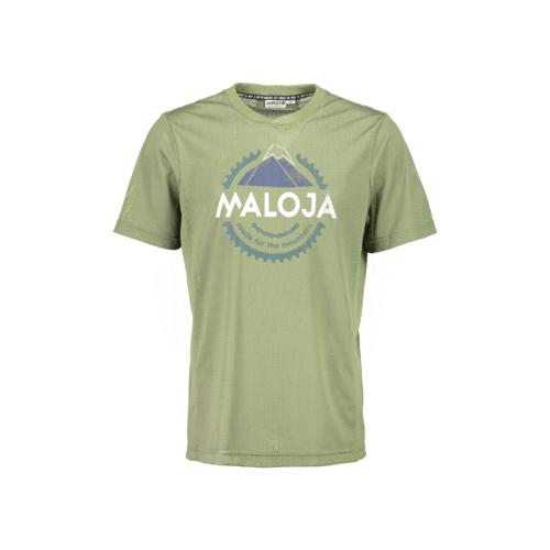 Maloja S/S Freeride Jersey - ErnestM [Size: Small] [Colour: Bamboo]