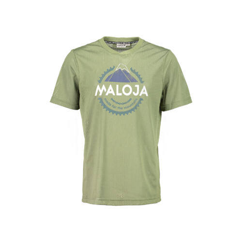Maloja S/S Freeride Jersey - ErnestM [Size: Small] [Colour: Bamboo]