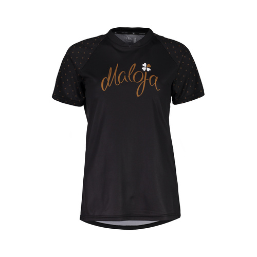 Maloja Jersey Multisport - Portam 1/2 Short Sleeve [Colour: Moonless] [Size: Small]