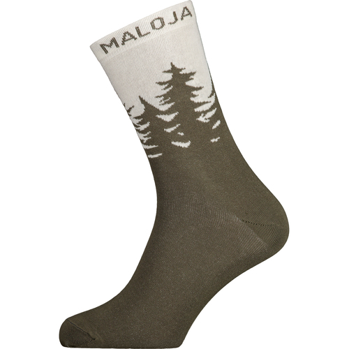 Maloja Socks  - LabanM [Colour: Moss]