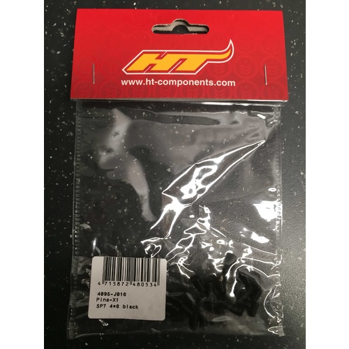 HT Components - Pins - X1 - Steel Black