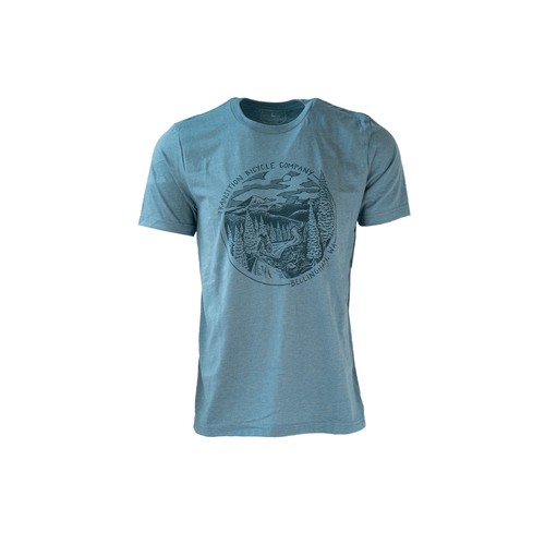Transition Tee - Skyline Slate Blue [Size: Small]