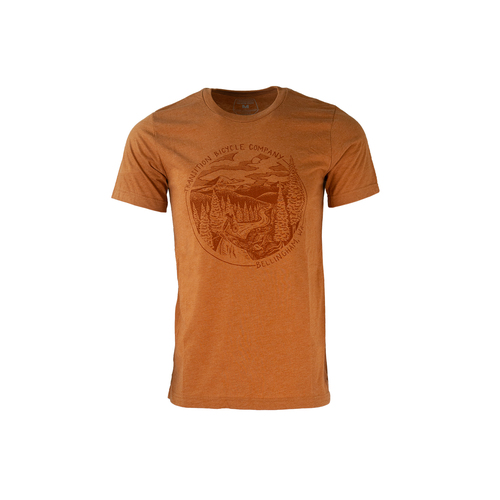 Transition Tee - Skyline Autumn Orange [Size: Small]
