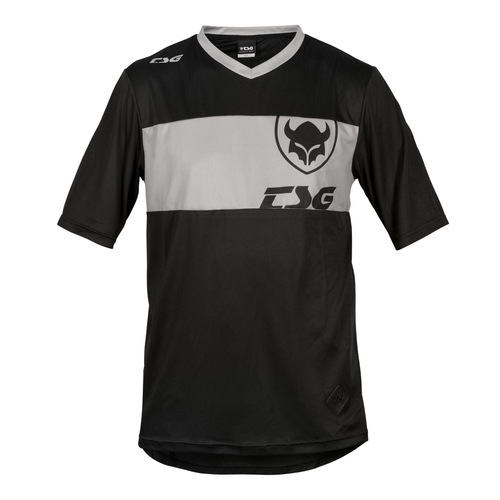 TSG Jersey - Waft S/S [Colour: Black Grey] [Size: Small]