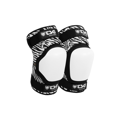 TSG Kneepad - Roller Derby D3O [Colour: Zebra] [Size: Large]