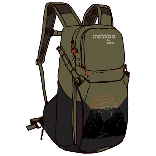 Maloja Backpack - RocciaM.NOS