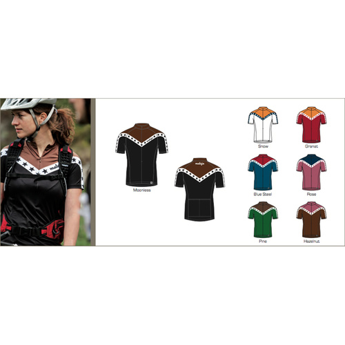 Maloja Jersey - Anita [Colour: Moonless] [Size: Medium]