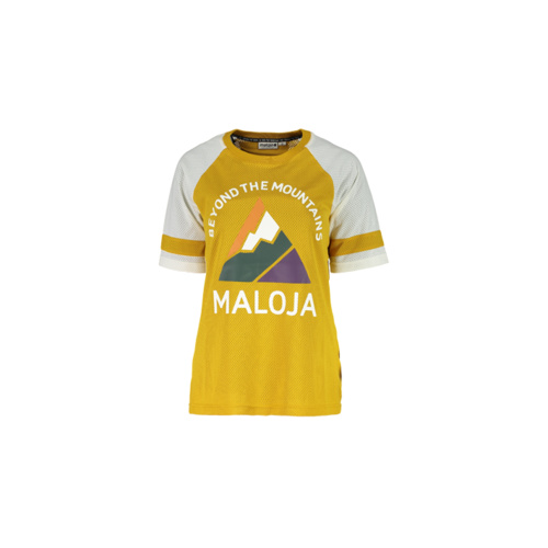 Maloja Jersey Freeride - Alz [Size: XSmall] [Colour: Mustard]