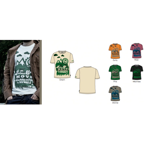 Maloja T Shirt - Rolf [Colour: Cream]