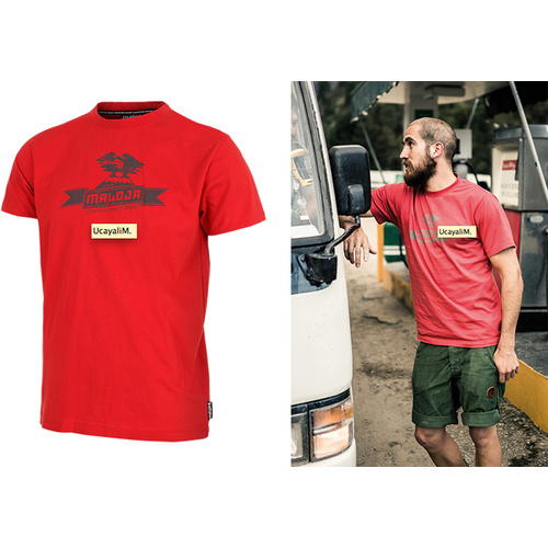 Maloja T Shirt - Ucayali [Colour: Granat] [Size: Medium]