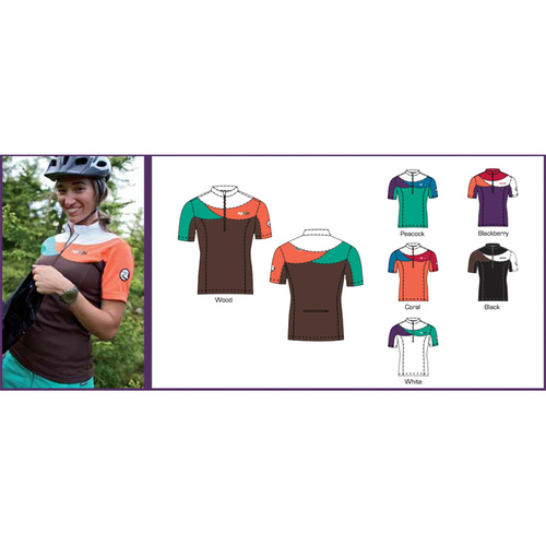 Maloja Jersey - Billow [Colour: Blackberry]