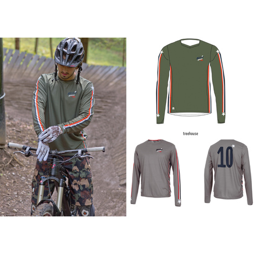 Maloja Jersey Freeride - Hercli [Size: Large] [Colour: Treehouse]