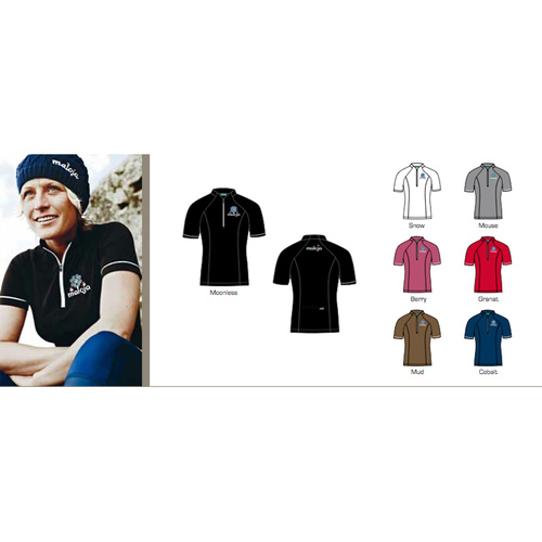 Maloja Jersey - Vida [Size: Small] [Colour: Moonless]