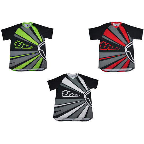THE Industries - Jersey - Rays S/S [Colour: Black] [Size: XLarge]