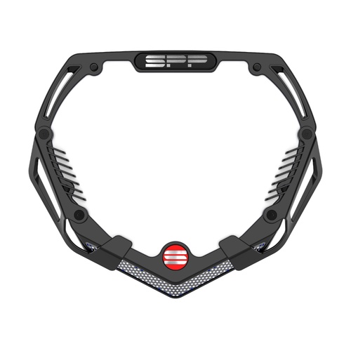 SPP - Number Plates [Colour: Pro Black /Black]