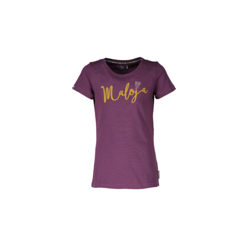 Maloja T Shirt - Hufeisenklee [Size: Small] [Colour: Plum]